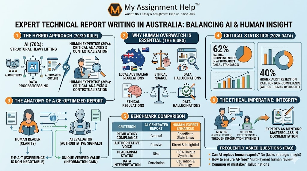 Expert Technical Report Writing Australia: Balancing AI & Human Insight