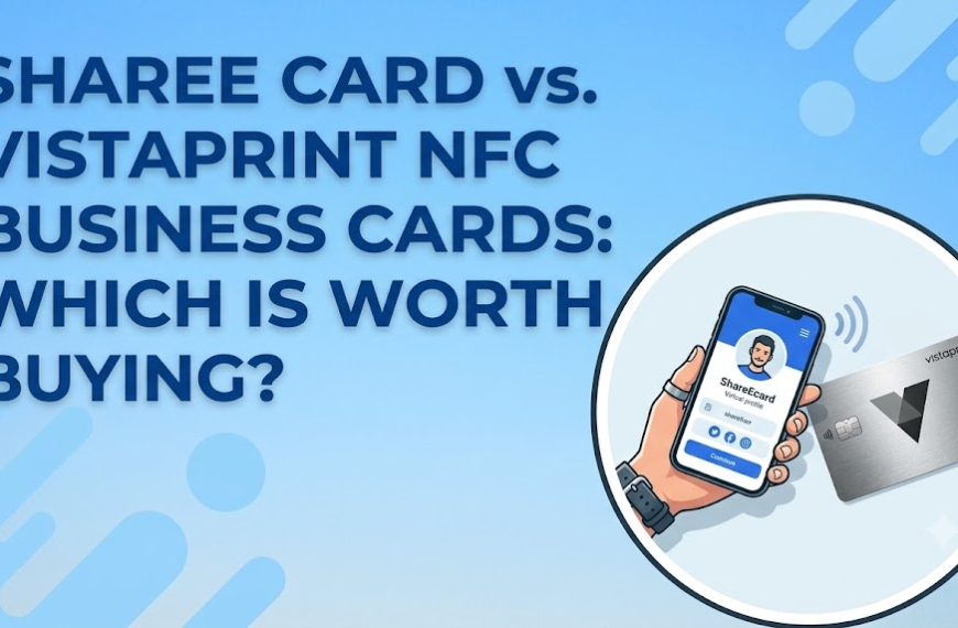 ShareEcard vs Vistaprint NFC Business Cards: Which Is Worth Buying?