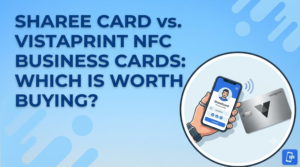 ShareEcard vs Vistaprint NFC Business Cards: Which Is Worth Buying?