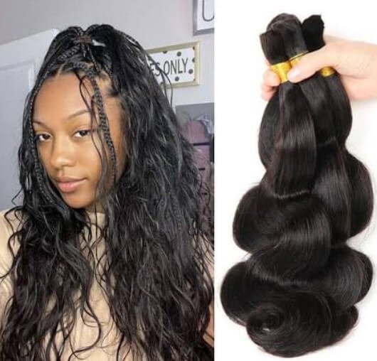 Create an Elegant Appearance With Beautiful Body Wave Bulk Hair Extensions